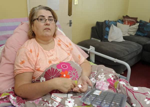 Sheila Evenden who is severely disabled is hoping that her home in Portchester can be made more accommodating for her to live in     Picture: Ian Hargreaves
