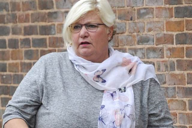 Karel Doubleday, who used her mum's blue badge so she could park close to her workplace
