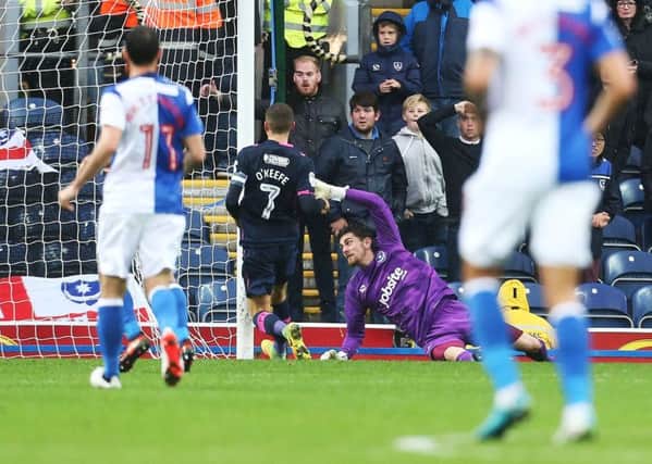 Bradley Dack opened the scoring for Blackburn Rovers in the 38th minute Picture: Joe Pepler