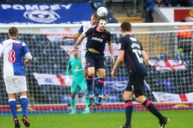 Pompey lost 3-0 in their League One match against Blackburn Rovers at Ewood Park. Picture: Joe Pepler/Digital South