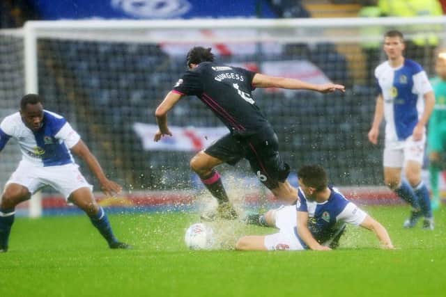 Pompey lost 3-0 in their League One match against Blackburn Rovers at Ewood Park. Picture: Joe Pepler/Digital South
