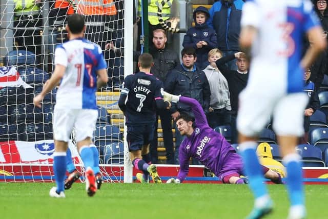 Bradley Dack put Rovers in front on 38 minutes Picture: Joe Pepler