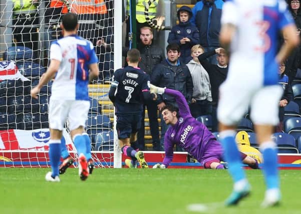 Bradley Dack put Rovers in front on 38 minutes Picture: Joe Pepler
