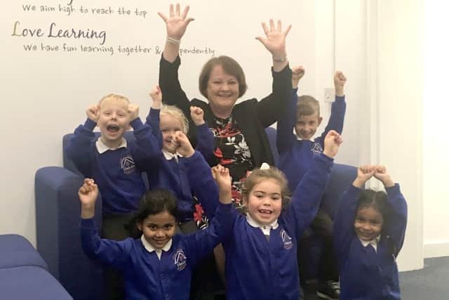 Teachers and pupils at Penhale Infant School and Nursery in Fratton are overjoyed with their latest Ofsted
inspection Picture: Annie Lewis
