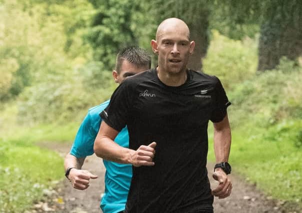 Paul Mitchinson at Havant parkrun. Picture: Keith Woodland