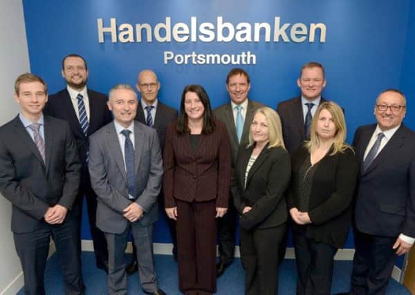 The  Handelsbanken Portsmouth team