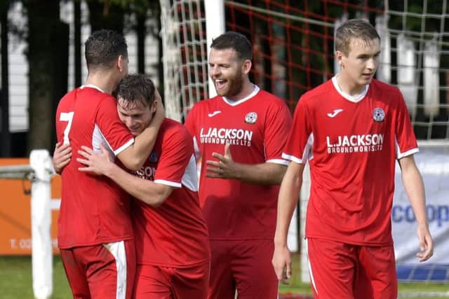 Jack Maloney was Horndean's goal-hero at Portland. Picture: Neil Marshall (171151-21)