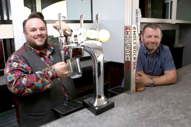 Directors Jack Edwards, left, and Trevor Bratty of TJ Events Ltd Picture Habibur Rahman (171471-4)