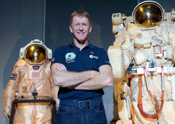 British astronaut Tim Peake 
Picture: Anthony Devlin/PA Wire