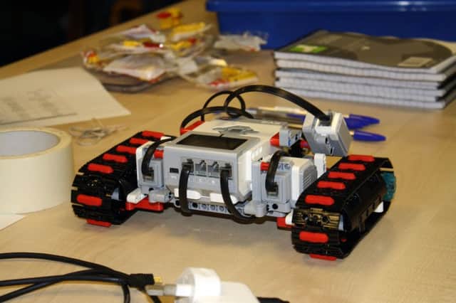One of the Lego robots made at St John's College