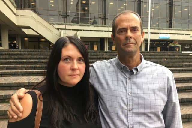 Joanna and Mark Atkins, Tim Atkins sister and brother