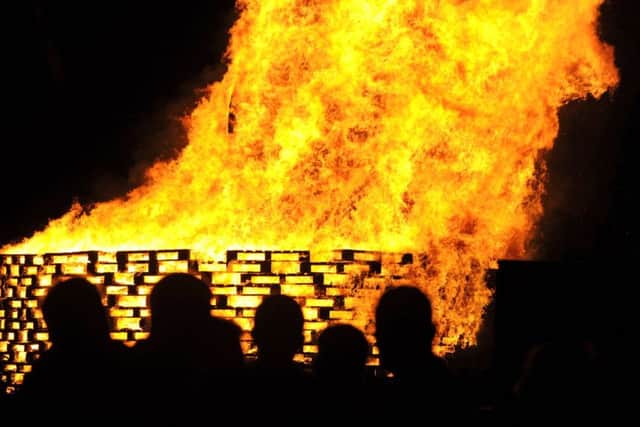 The 2017 HMS Sultan Firework and Bonfire display. Picture by Ian Hargreaves