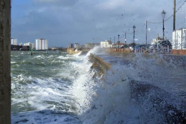 Neal Tuffs braved Storm Brian to capture this stunning pic