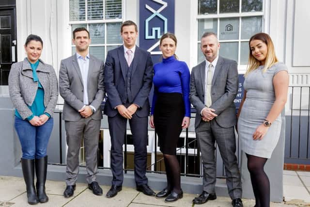 Jamie and Daniel Gray with the Nexa Properties team