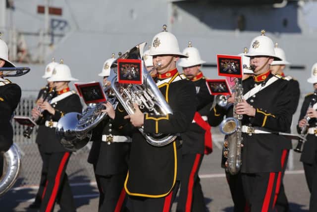 The Band of the Royal Marines Picture: Habibur Rahman (171478-006)