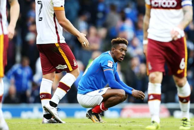 Jamal Lowe & Co played well but lost out to Bradford. Picture: Joe Pepler