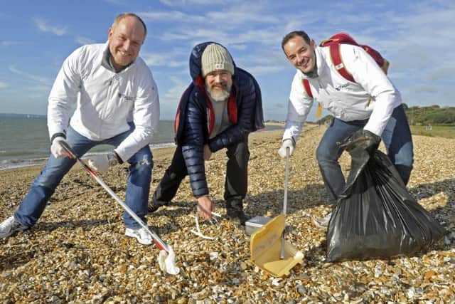 From left, Richard Roberts. Cliff Culver and Simon White.Picture: Ian Hargreaves (171244-02)
