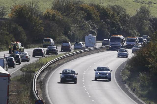 A stretch of the A3. Picture: Habibur Rahman