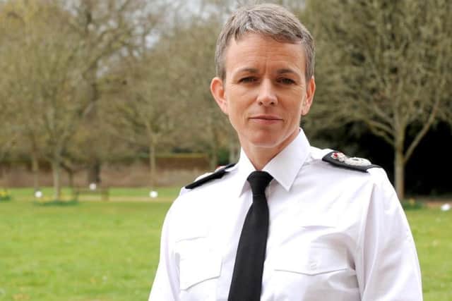 Hampshire chief constable Olivia Pinkney