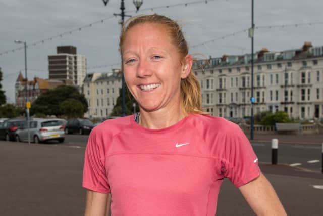Emma Jolley at Southsea parkrun