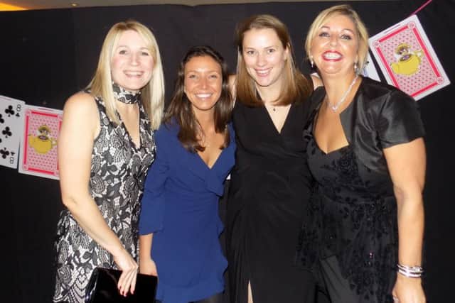 From left:  Rachel Parsons, Francesca Barry, Rhiannon Daniel and Lisa Tura