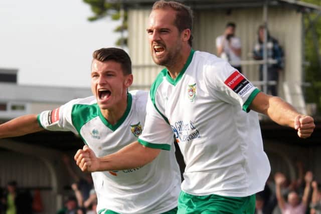Bognor's Dan Beck, right. Picture: Chris Hatton