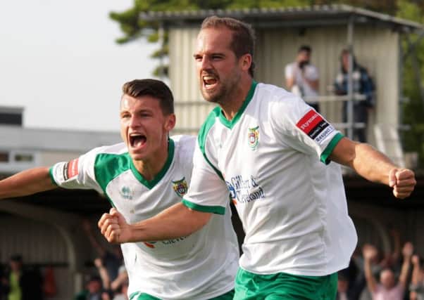 Bognor's Dan Beck, right. Picture: Chris Hatton