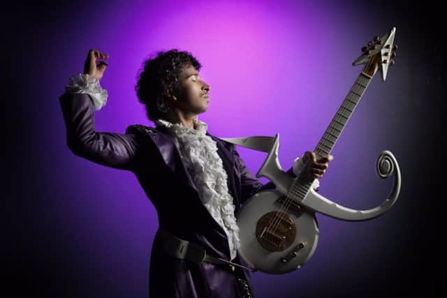 Jimi Love pays tribute to Prince in Purple Rain