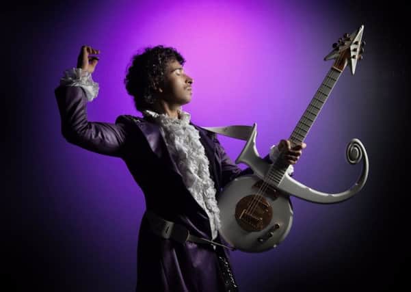 Jimi Love pays tribute to Prince in Purple Rain