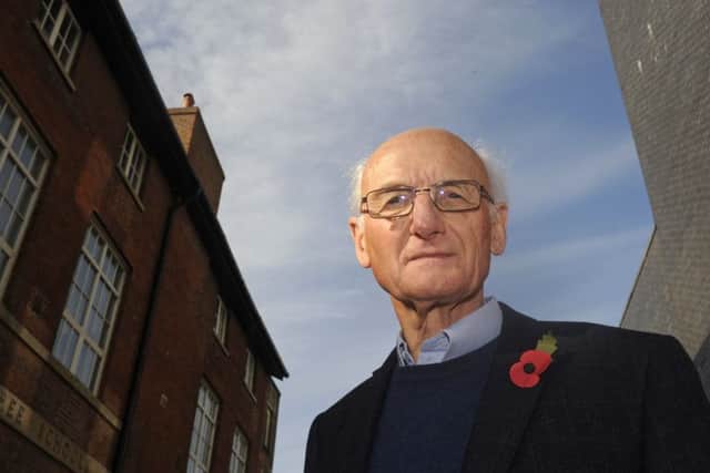 Former RAF veteran Roy Abraham, who is calling for the rail maintenance to be postponed to allow veterans to travel on Remembrance Sunday.
Picture Ian Hargreave
