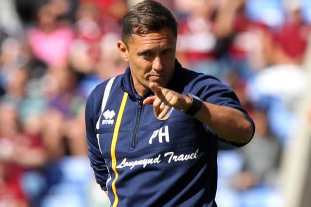Shrewsbury boss Paul Hurst. Picture: Sharon Lucey