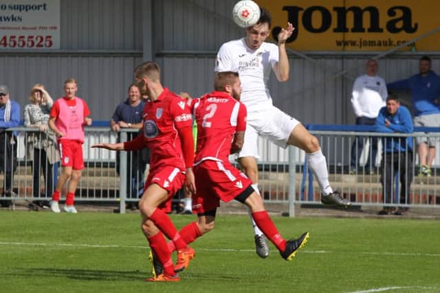 Jason Prior continued his record-breaking form in front of goal. Picture: Habibur Rahman