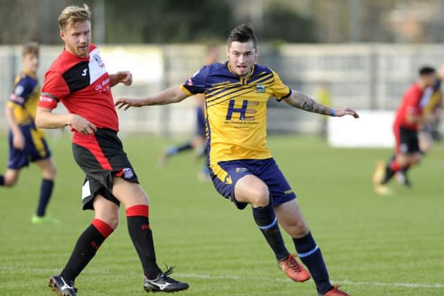 Liam Mears went close for Gosport Borough. Picture: Ian Hargreaves