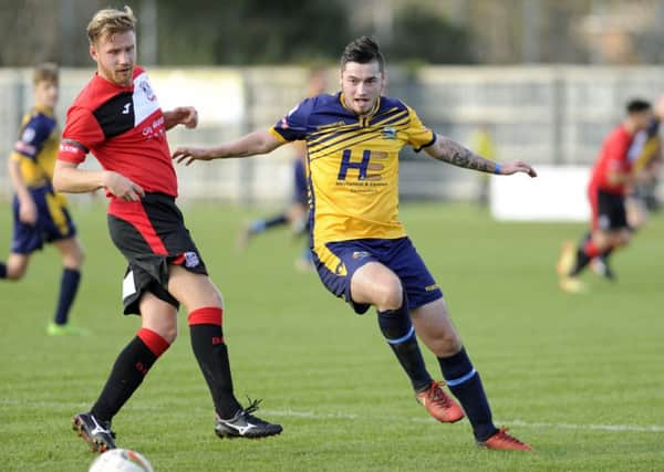 Liam Mears went close for Gosport Borough. Picture: Ian Hargreaves