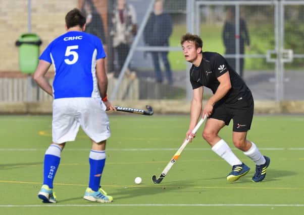 Jamie Rawlings for Fareham taking on Clifton Robinsons. Picture: JCDPE