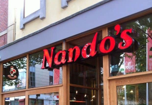 There are three Nando's branches in the Portsmouth area.