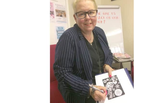 Lizzie Reakes, a group worker at Off the Record
