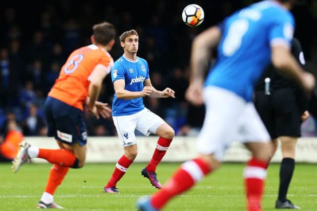 Brandon Haunstrup returned to start against Luton. Picture: Joe Pepler