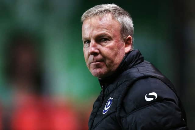Pompey boss Kenny Jackett. Picture: Joe Pepler