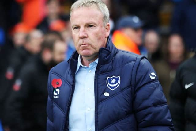 Pompey boss Kenny Jackett Picture: Joe Pepler