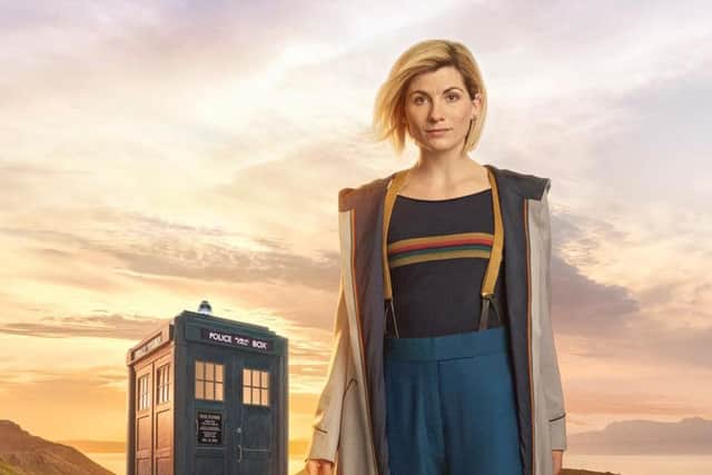 The new costume for the 13th Doctor.