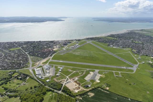 Aerial shot of Daedalus, Lee-on-the-Solent. Picture: Lambert Smith Hampton
