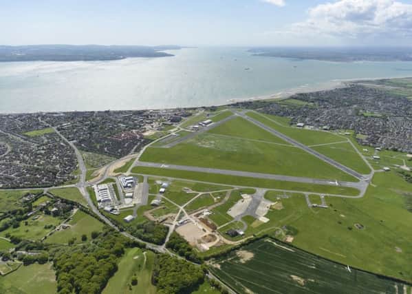 Aerial shot of Daedalus, Lee-on-the-Solent. Picture: Lambert Smith Hampton