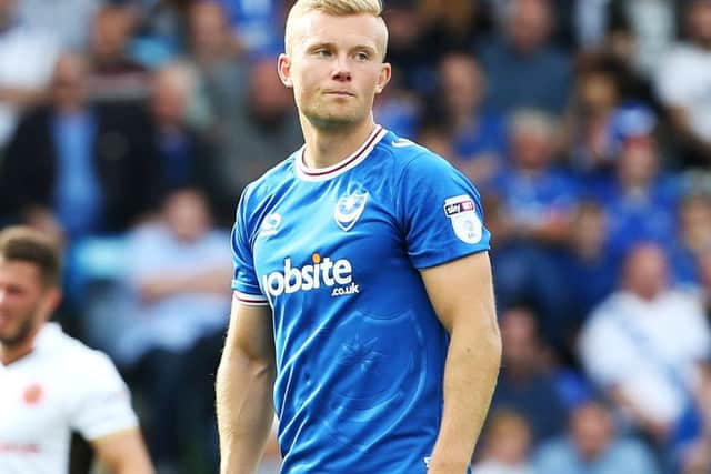 Pompey striker Curtis Main Picture: Joe Pepler