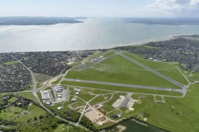 Aerial shot of Daedalus, Lee-on-the-Solent. Picture: Lambert Smith Hampton