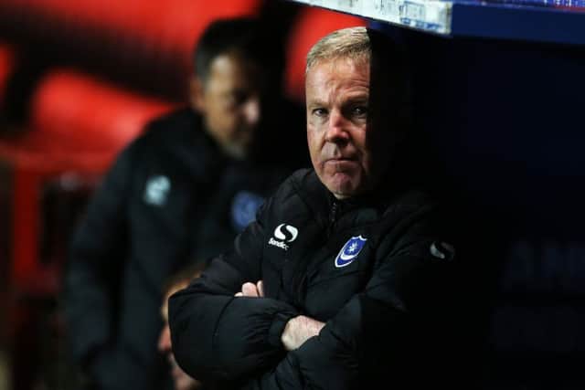 Pompey boss Kenny Jackett Picture: Joe Pepler