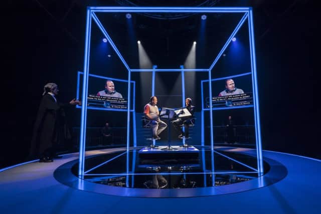 Quiz is at the Minerva Theatre until December 9. Picture: Johan Persson.