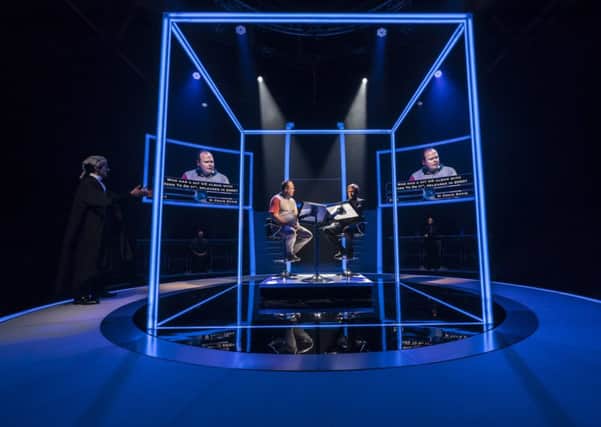 Quiz is at the Minerva Theatre until December 9. Picture: Johan Persson.