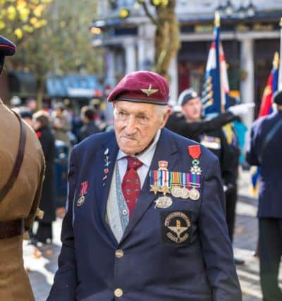 Arthur Bailey, 93, Veteran of the, Normandy veteran, awarded the Legion D'Honneur PPP-171211-185205006