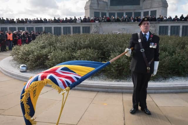 The British Legion Riders Remembrance Service at the War Memorial, Southsea Picture: Keith Woodland (171211-192210006)